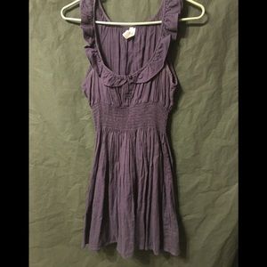 Bluish-purple dress